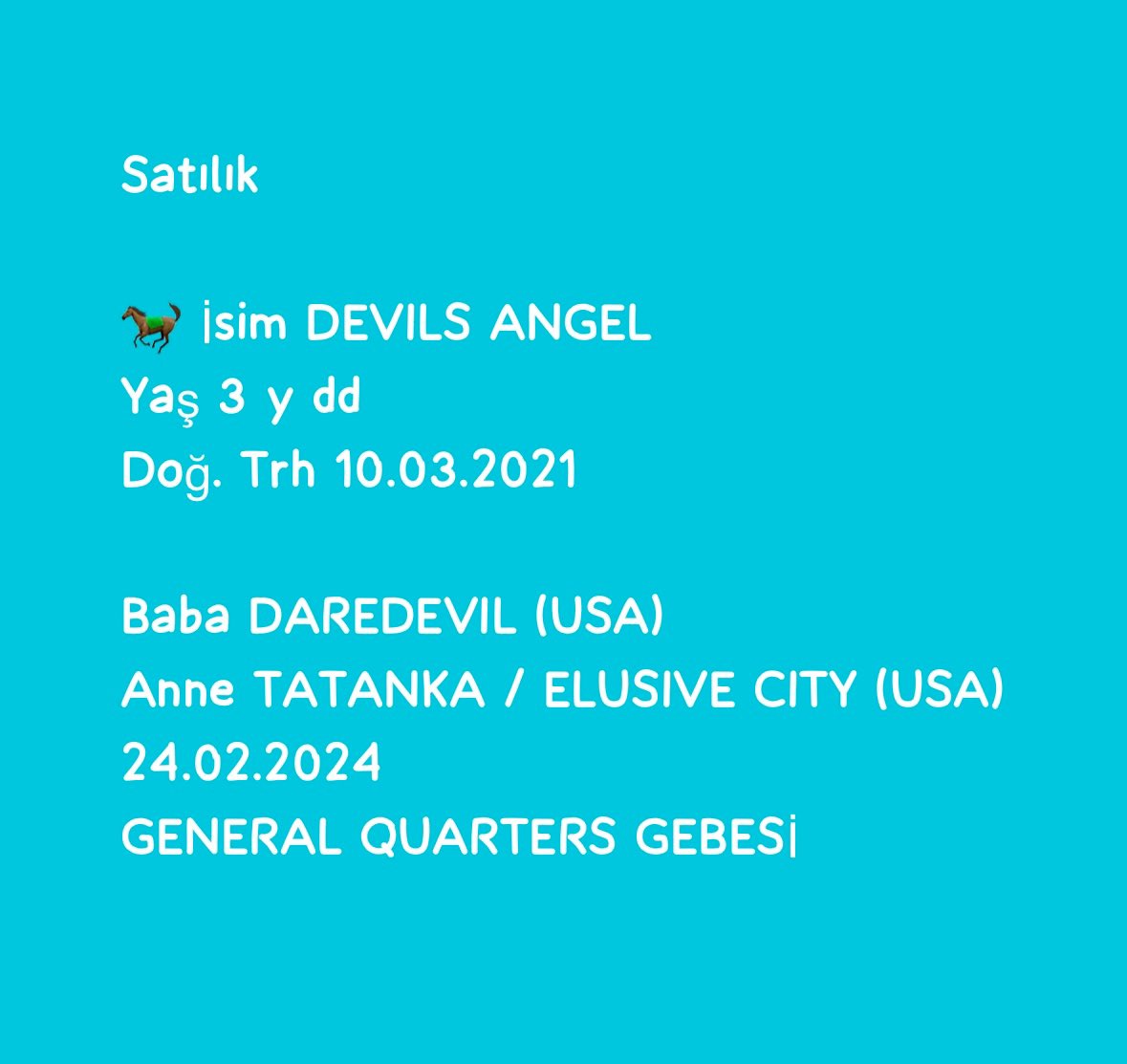 Satılık 
ocakta doğumu beklenen daredavıl kızı 
İrtibat 05325418101

<a href="/avsar62/">Recep AVŞAR</a> <a href="/weeaal/">adem zurnaci</a> <a href="/erhanunalll/">Erhan Ünal</a>