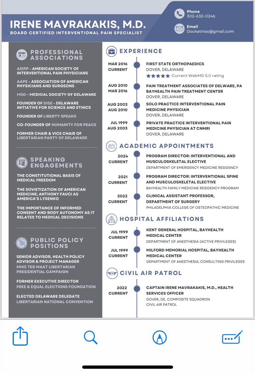 IreneMavrakakis's tweet image. There are still libertarians being considered for positions, one of them is me.  I am qualified for and applied for the surgeon general position. I let them know as well that I would take any position appropriate in the health sector.  I am a Christian libertarian vaccine injured…
