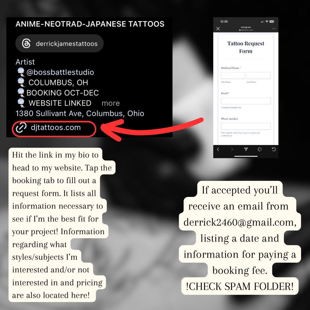 ❤️‍🔥BOOKING 2025❤️‍🔥

I am now accepting requests for JAN-MARCH! Hit the link in my bio to head directly to my website and there’s a tab linked to the request form. You can always send questions to my dms or email but ONLY website submissions are accepted to book an appointment.