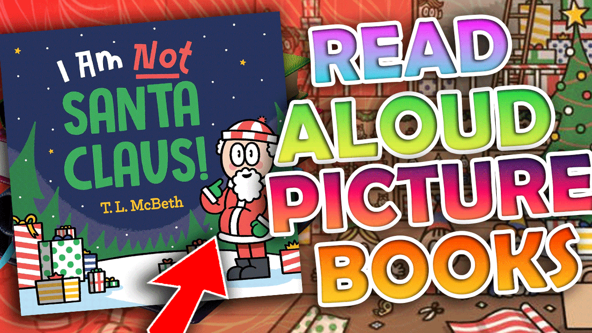 readingdenwshen's tweet photo. The fluffy white beard, big red coat and hat, "Ho Ho Ho"—all the signs point to one man. But could he really be Santa Clause? Let's find out! #readaloud #picturebook #Christmas 
https://t.co/YiZAJGm3uD https://t.co/fbrtJmIn2S