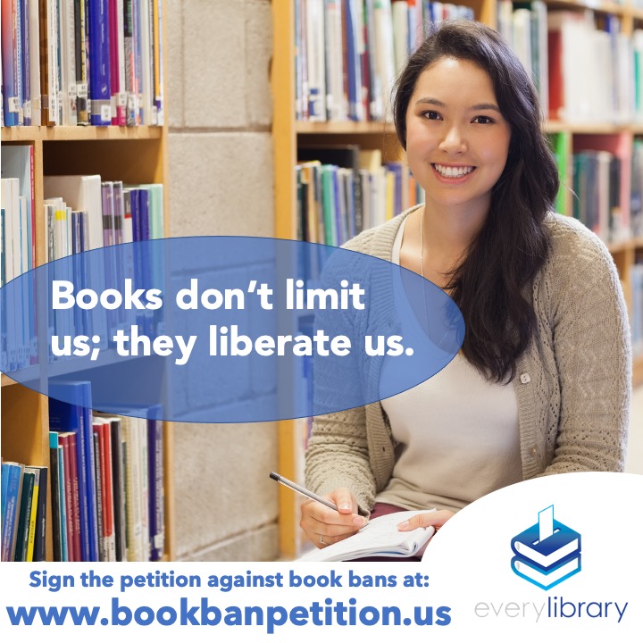 Join the fight against book bans by signing the petition at bookbanpetition.us