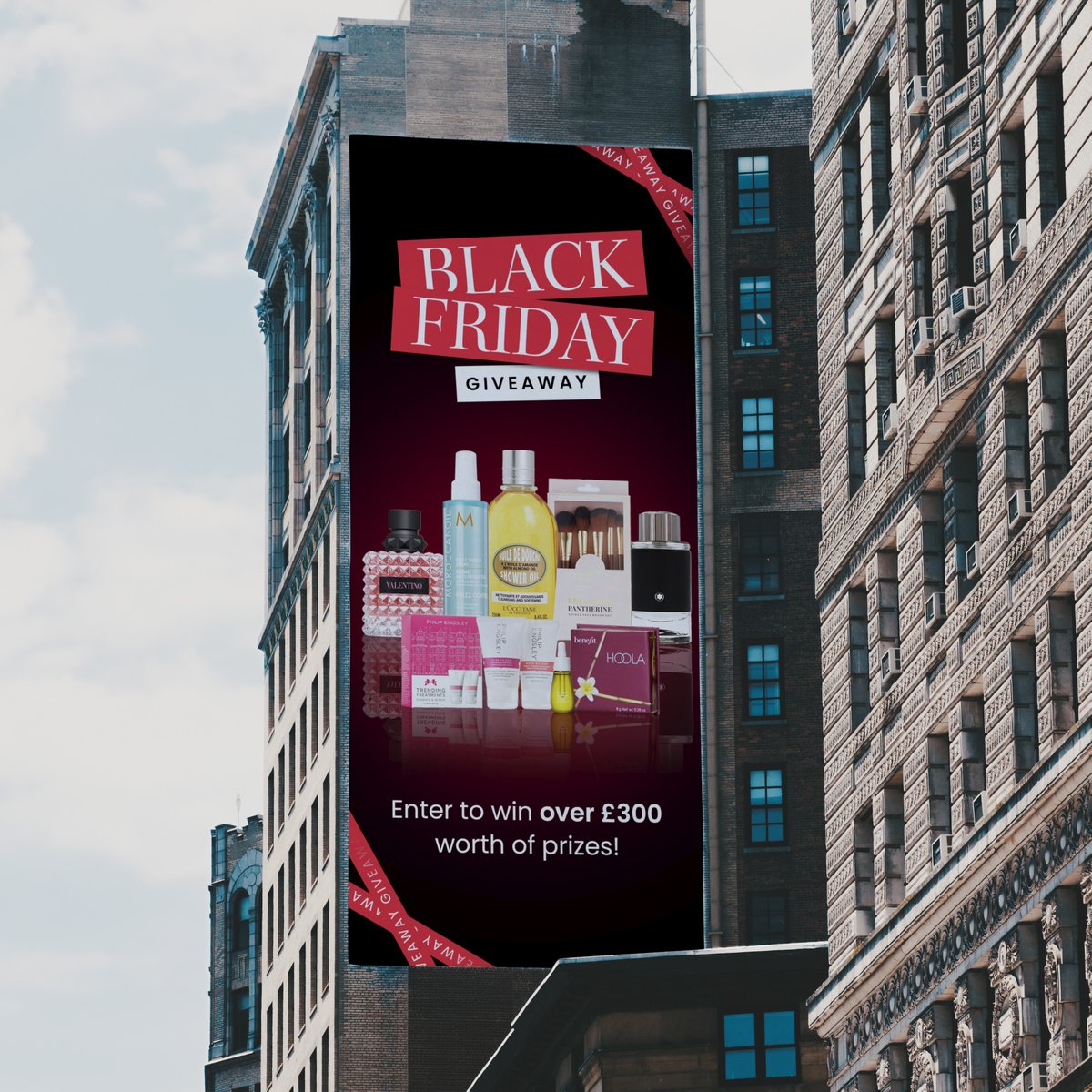 WIN BIG this Black Friday 🖤✨

To Enter: 
🎁 Follow us 
🎁 Like this post &amp; our previous 3 posts 
🎁 Retweet this post

Competition ends 8/12/2024 at midnight, UK only, winner will be contacted by DM!

Good Luck 🤞🏼