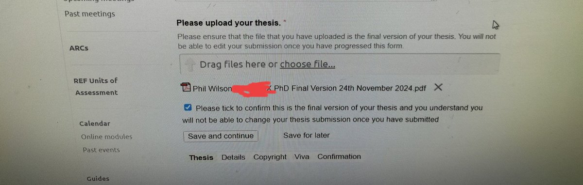 Phil Wilson MSc, LLB (Hons), RGN, RN Child (@ph_wilson1) on Twitter photo I have submitted my PhD! 7 long years of research!
<a href="/daljitathwal/">Daljit ਦਲΰ¨ΰ©ΰ¨€ ππRGN RSCN RHV MBA Hon.Doc</a> <a href="/tammydav1/">Tammy Davies</a>
<a href="/1974nigel/">Nigel Roberts</a>
<a href="/DanaOli03761814/">Dana Oliver</a>
<a href="/nicolaruth1/">nicola ruth (Lady P)π©π»βπ¬π©π»ββοΈπ©π»βπ³πΈπ©π»βπΎ</a>
<a href="/DrHelenAnderson/">Helen Anderson PhD RN QN</a>
@DNURsAliceG
<a href="/Katie_Jones2/">Kate Jones</a>
<a href="/OpenUniversity/">The Open University</a>
<a href="/OUGradSch/">OUGradSchool</a> I have submitted my PhD! 7 long years of research!
<a href="/daljitathwal/">Daljit ਦਲΰ¨ΰ©ΰ¨€ ππRGN RSCN RHV MBA Hon.Doc</a> <a href="/tammydav1/">Tammy Davies</a>
<a href="/1974nigel/">Nigel Roberts</a>
<a href="/DanaOli03761814/">Dana Oliver</a>
<a href="/nicolaruth1/">nicola ruth (Lady P)π©π»βπ¬π©π»ββοΈπ©π»βπ³πΈπ©π»βπΎ</a>
<a href="/DrHelenAnderson/">Helen Anderson PhD RN QN</a>
@DNURsAliceG
<a href="/Katie_Jones2/">Kate Jones</a>
<a href="/OpenUniversity/">The Open University</a>
<a href="/OUGradSch/">OUGradSchool</a>