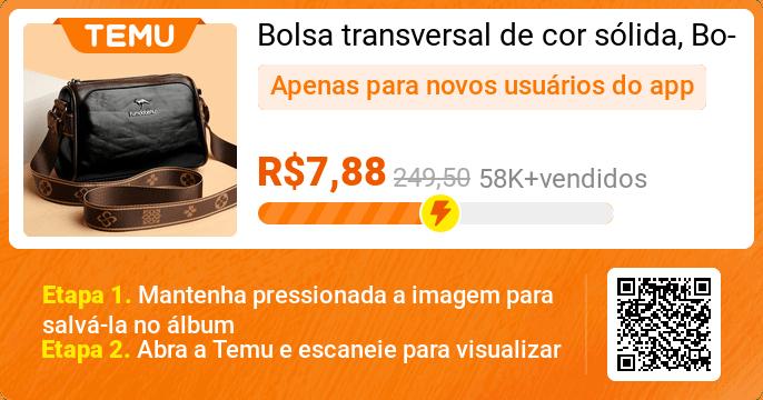 Jacqleqle's tweet photo. Bolsa transversal de cor sólida, Bolsa de ombro moderna, Bolsa casual e carteira feminina
🎉 Oferta exclusiva[R$7,88] -96% de desconto
👉 link do item: https://t.co/Tvsmaognml
⚠️ Cada novo usuário do app só pode usar uma vez https://t.co/pQB6NJb69s