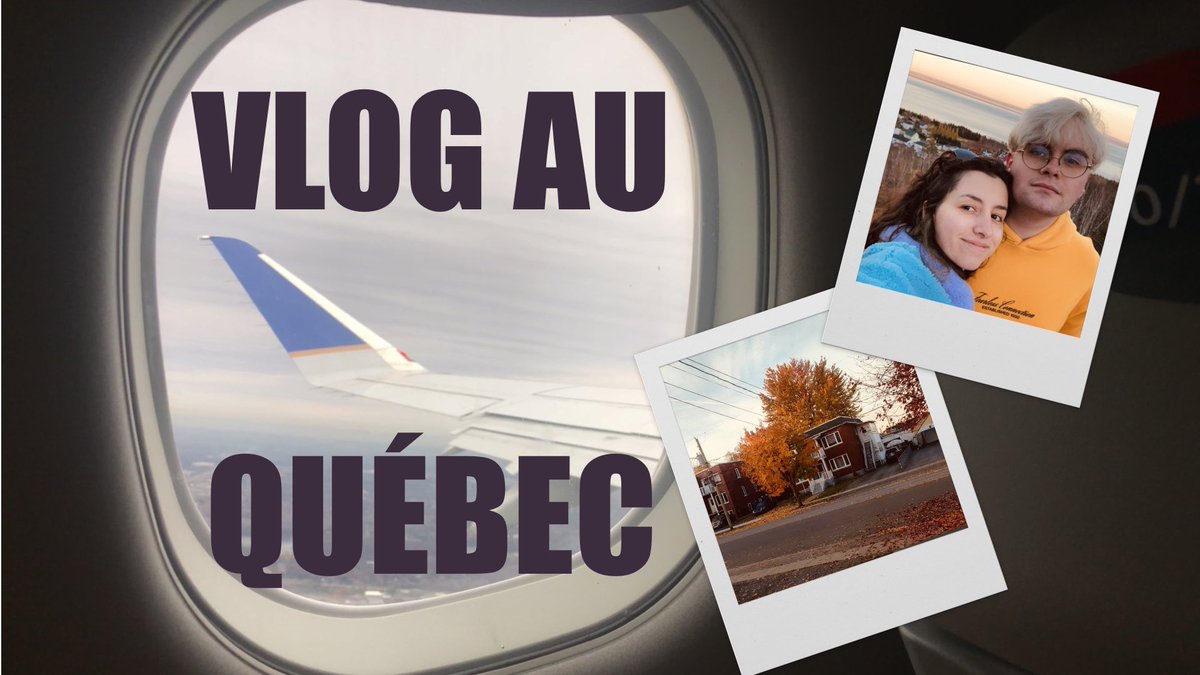 On s’ennuie un peu en ce dimanche pluvieux, non ?
Je vous propose donc l’épisode 1 de mon vlog québécois 

youtu.be/cYOTaVykAc4?si…