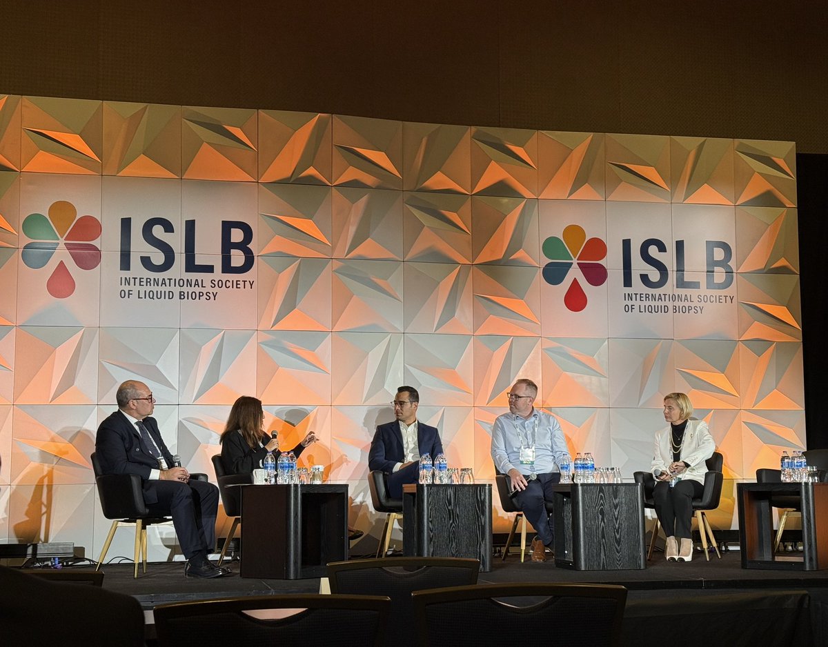 Alicia Madison (@apmadison5) on Twitter photo Session on liquid biopsy for early cancer detection #ISLB24
<a href="/ChristianRolfo/">Christian Rolfo</a> <a href="/ValsamoA/">Elsa Anagnostou</a> <a href="/jberchuck/">Jacob Berchuck</a> and great to hear about hereditary cancer advancements <a href="/PughLab/">Pugh Lab</a> Session on liquid biopsy for early cancer detection #ISLB24
<a href="/ChristianRolfo/">Christian Rolfo</a> <a href="/ValsamoA/">Elsa Anagnostou</a> <a href="/jberchuck/">Jacob Berchuck</a> and great to hear about hereditary cancer advancements <a href="/PughLab/">Pugh Lab</a>