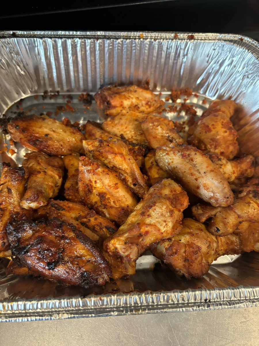 Smoked wings