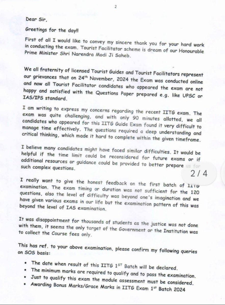 ravidhabhai's tweet photo. @gssjodhpur @tourismgoi @iittmofficial @India_NHRC @mywheebox @rashtrapatibhvn @VPIndia @PMOIndia @narendramodi Pls intervene and award justice on SOS basis

#injusticetoiittgguides https://t.co/tU568G3kDr