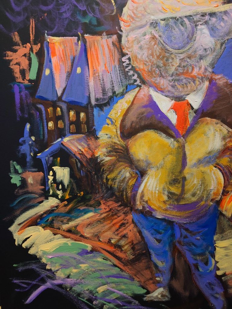 agedorgallery's tweet photo. We want to present this painting to @elonmusk a person who isn’t afraid to change the world and looks to the future with #wideopeneyes
#Elon if you see this, this gift is for you, Image of the #defeatedenemy
#ElonMusk #JoeBiden #Politics #Future #Gift #Agedor #SlavaNikolaev https://t.co/pP8eejrZFA