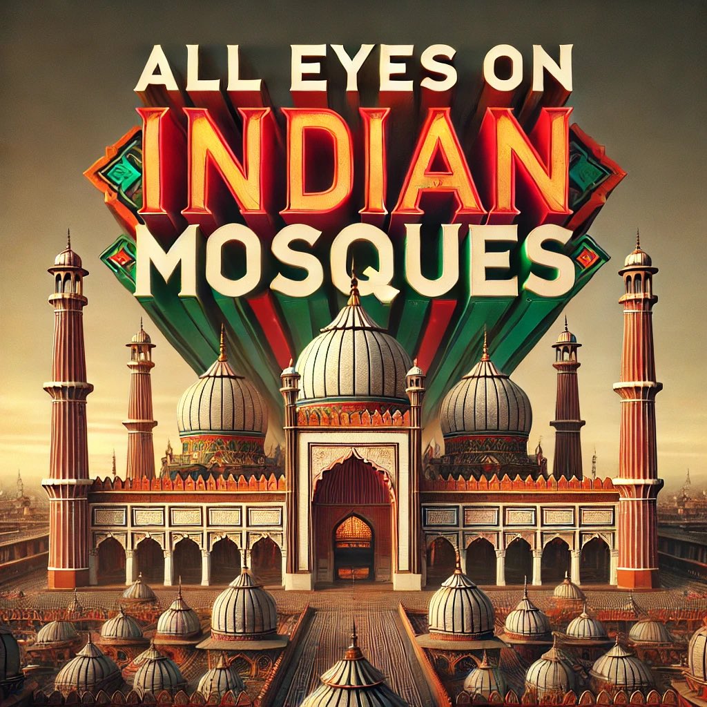 COLDCOFFEE78's tweet photo. रीट्वीट करे 🚨
सभी की निगाहे इंडियन मुसलमानो पर
#AllEyesOnIndianMuslims
#AllEyesOnIndianMosques
#sabhal #sabhaljamamasjid
#AllEyesOnIndianMuslims https://t.co/RHu83VXoGT
