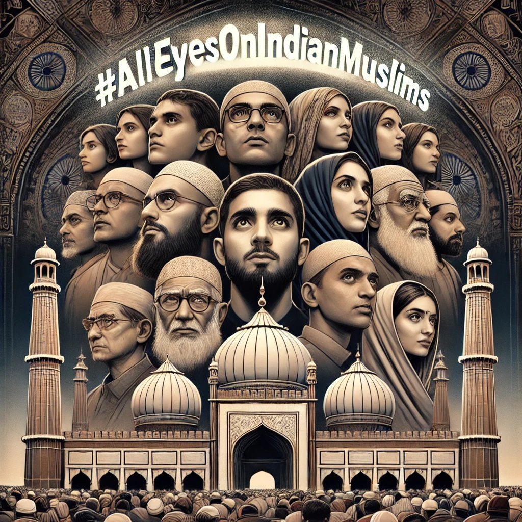 COLDCOFFEE78's tweet photo. रीट्वीट करे 🚨
सभी की निगाहे इंडियन मुसलमानो पर
#AllEyesOnIndianMuslims
#AllEyesOnIndianMosques
#sabhal #sabhaljamamasjid
#AllEyesOnIndianMuslims https://t.co/RHu83VXoGT