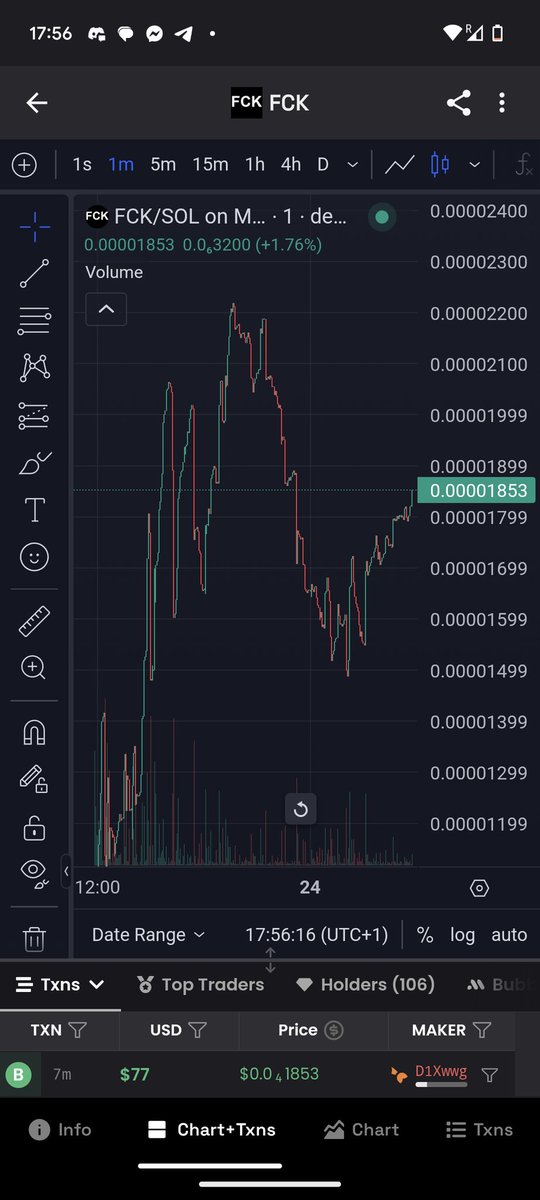 Chibitsuka82's tweet photo. @Michal__Klek @itsFoxCrypto @FCKONSOLANA Buy and hold $fck https://t.co/bpeAclzyDW
