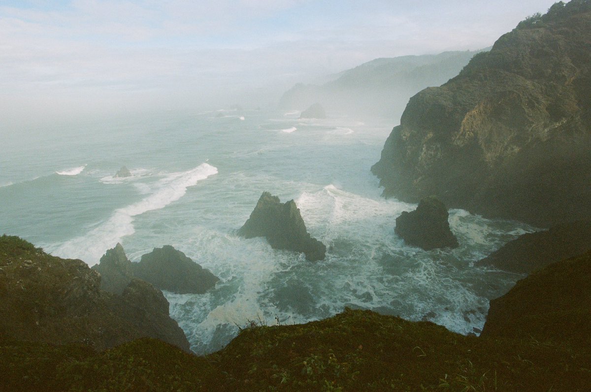 dlllnjnkns's tweet image. oregon coast on 35mm