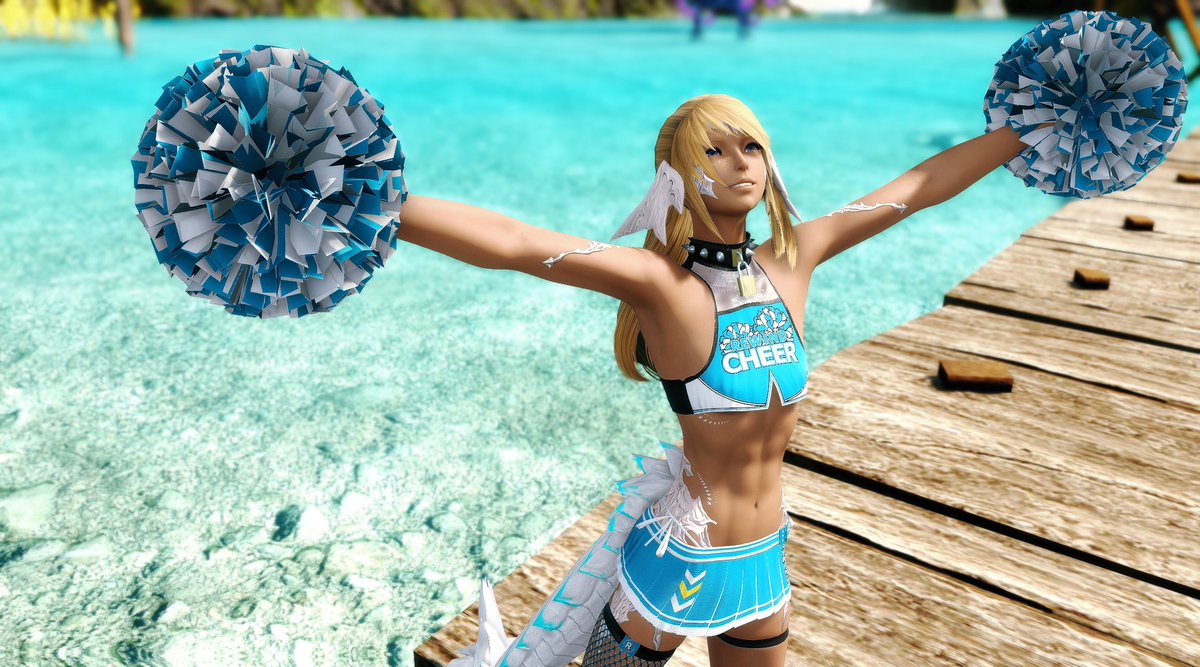 This cheerleader outfit is super cute
