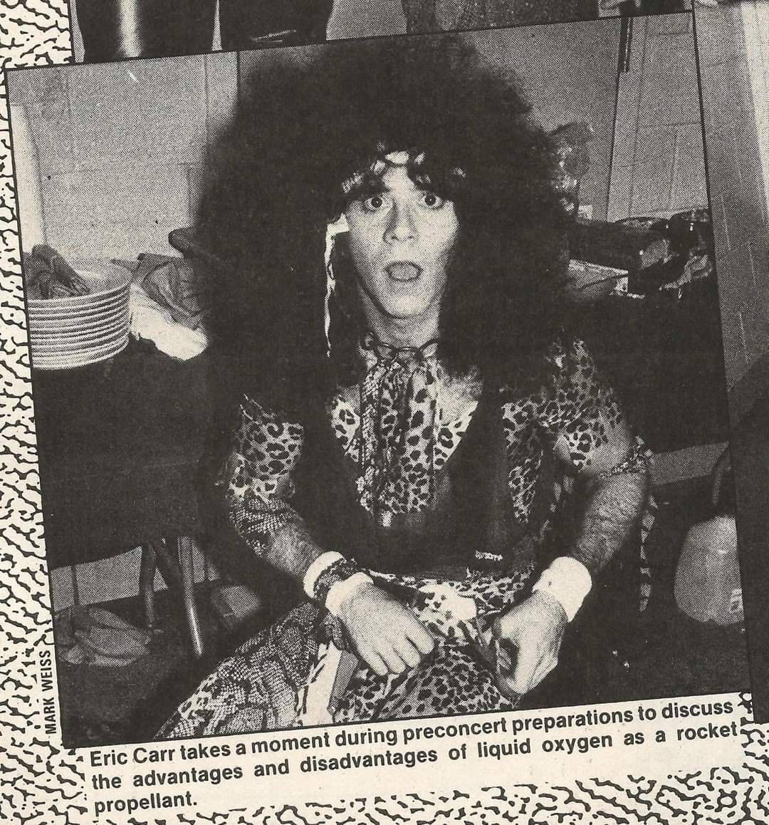 thinkerkiss's tweet photo. we miss you, eric carr! 🧡 https://t.co/PNjef81WfD