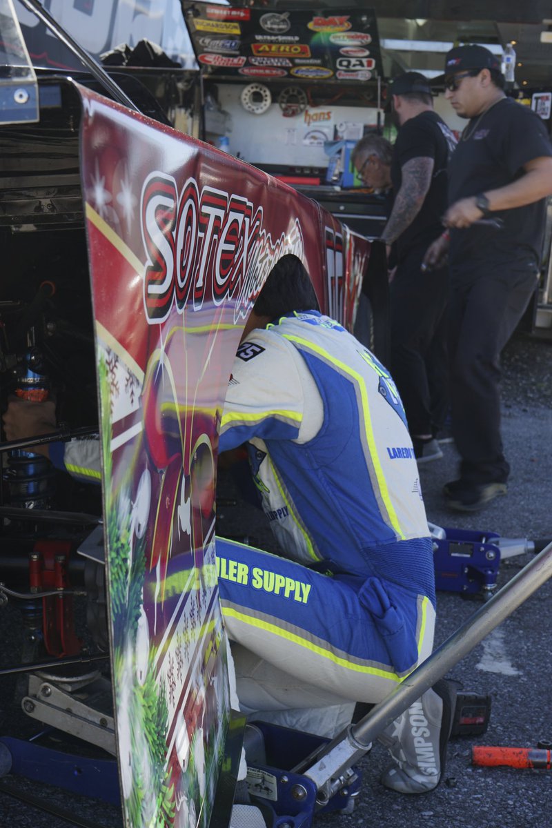 Super thankful for these opportunities Snowflake 100 car is sporty! The #SoTexMotorsports Outlaw car is going to be trophy hunting! Have lots of room on the snowflake car if anyone wants to come onboard for one of the most watched pro late races of the year! #SnowballDerby