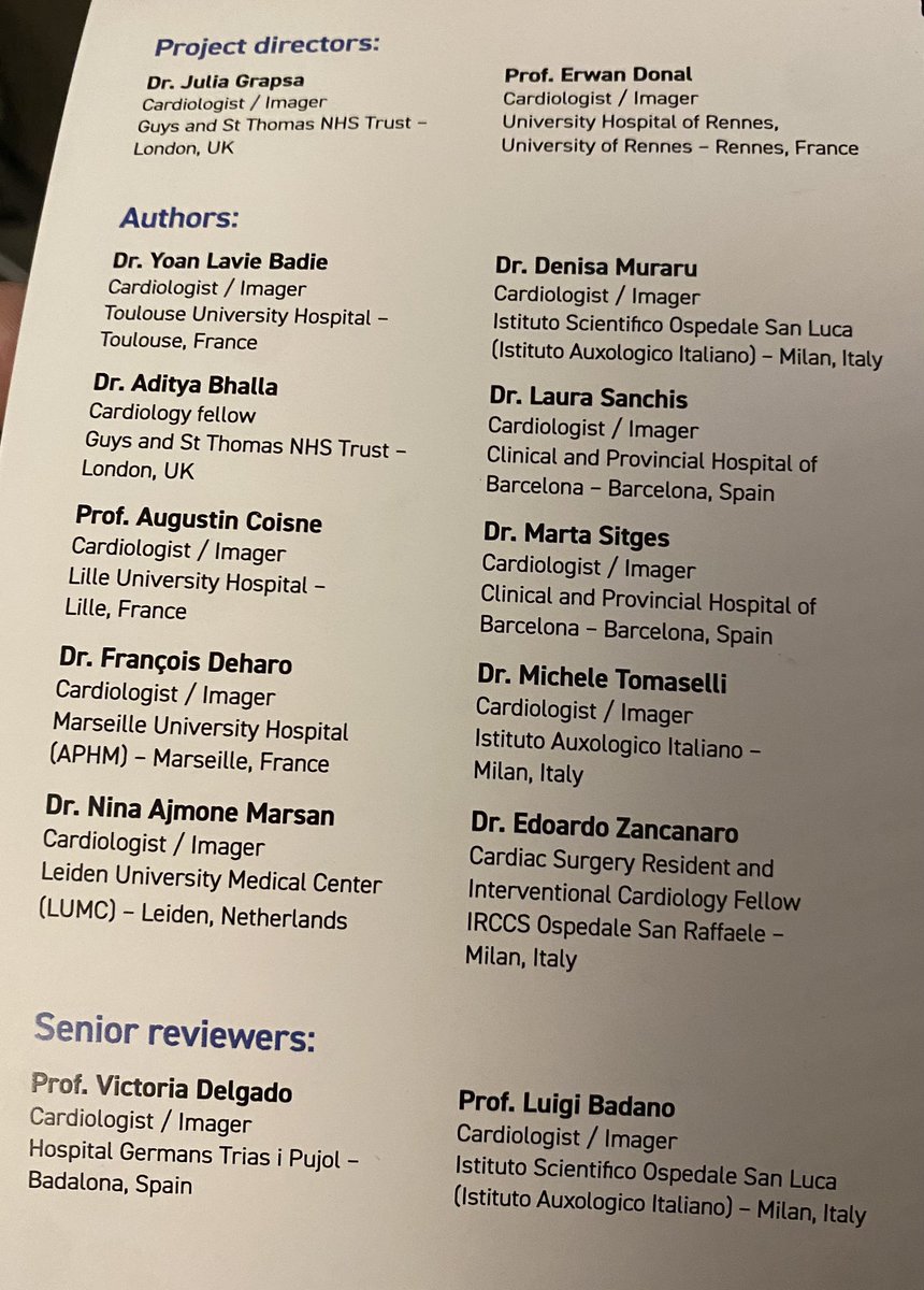 Denisa Muraru (@denisamuraru) on Twitter photo Echocardiographic guide on tricuspid valve interventions from #PCRTricuspid Focus Group
Get your free copy from the <a href="/GEHealthCare/">GE HealthCare</a> stand at the #PCRLV
<a href="/PCRonline/">PCRonline 🫀</a> <a href="/dottormaisano/">dottormaisano</a> <a href="/FabienPraz/">Fabien Praz</a> <a href="/VDelgadoGarcia/">Victoria Delgado</a> <a href="/lpbadano/">Luigi</a> <a href="/JGrapsa/">Julia Grapsa MD, PhD</a>
<a href="/PamelaGatto/">Pamela Gatto</a> <a href="/DonalErwan/">Donal</a> <a href="/NAjmoneMarsan/">Nina Ajmone Marsan</a> Echocardiographic guide on tricuspid valve interventions from #PCRTricuspid Focus Group
Get your free copy from the <a href="/GEHealthCare/">GE HealthCare</a> stand at the #PCRLV
<a href="/PCRonline/">PCRonline 🫀</a> <a href="/dottormaisano/">dottormaisano</a> <a href="/FabienPraz/">Fabien Praz</a> <a href="/VDelgadoGarcia/">Victoria Delgado</a> <a href="/lpbadano/">Luigi</a> <a href="/JGrapsa/">Julia Grapsa MD, PhD</a>
<a href="/PamelaGatto/">Pamela Gatto</a> <a href="/DonalErwan/">Donal</a> <a href="/NAjmoneMarsan/">Nina Ajmone Marsan</a>
