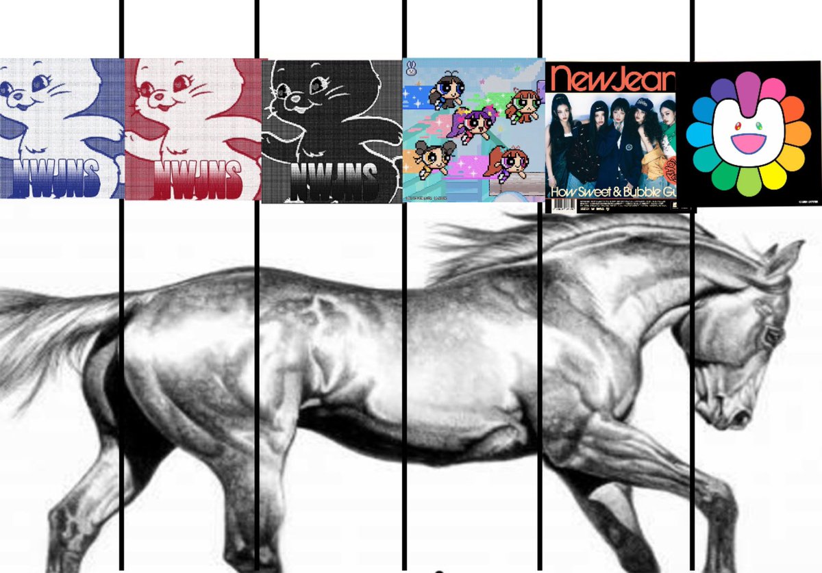 dazzibellefied's tweet photo. in terms of newjeans’ discography https://t.co/uOWnbptdLW