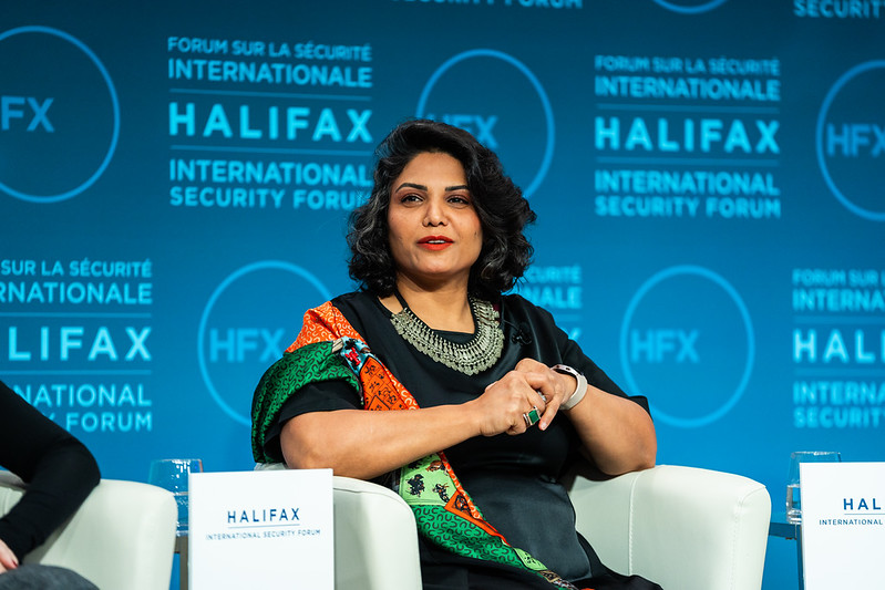 HFXforum's tweet photo. “Because the war on terror in Afghanistan was taking a bit longer, people were impatient and could not continue, and so they stopped it. For you, it was the battle on terror, fighting terrorism. For us, it was the battle for life. ” – Sabrina Sadeq #HFX2024 #EraOfOptimism https://t.co/T1S9MIMAKC