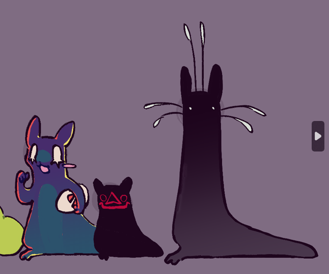 SLUGTIPEDE's tweet photo. #rainworld hc designs :] theyre fun fun to draw!! https://t.co/heDzBaut72