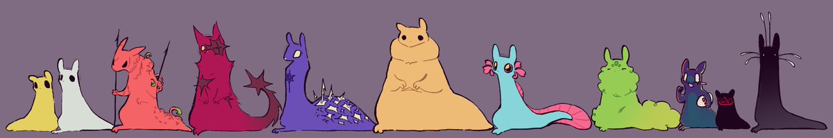 SLUGTIPEDE's tweet photo. #rainworld hc designs :] theyre fun fun to draw!! https://t.co/heDzBaut72