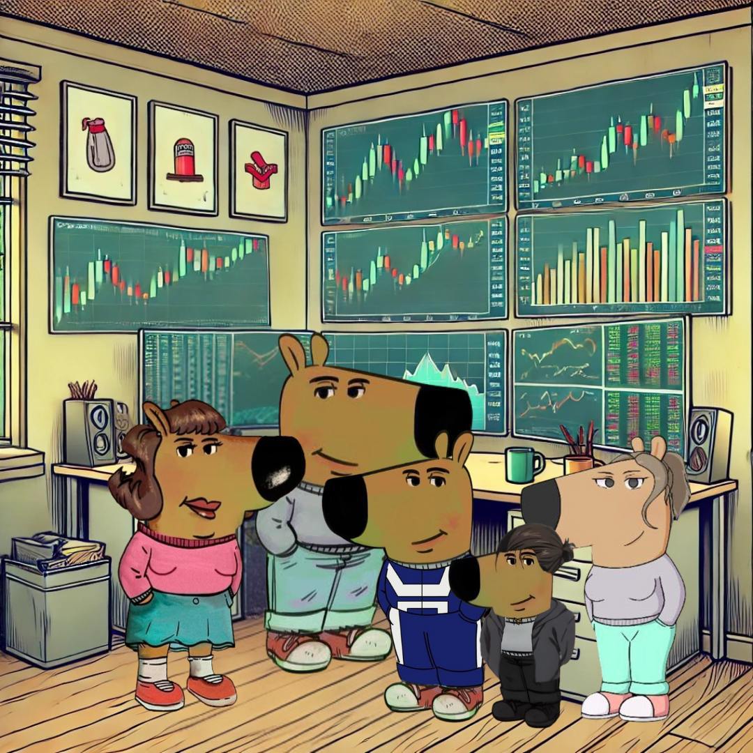when mom said "no trading" but the whole chill fam shows up to watch charts anyway

$CHILLBOOK