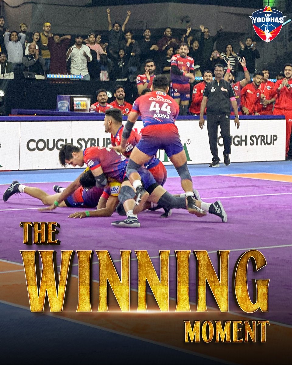 UpYoddhas's tweet photo. 2 मिनट के लिए…
#SaansRokSeenaThok #YoddhasHum #YalgaarHo #ProKabaddi #PATvUP https://t.co/unskXQVAol