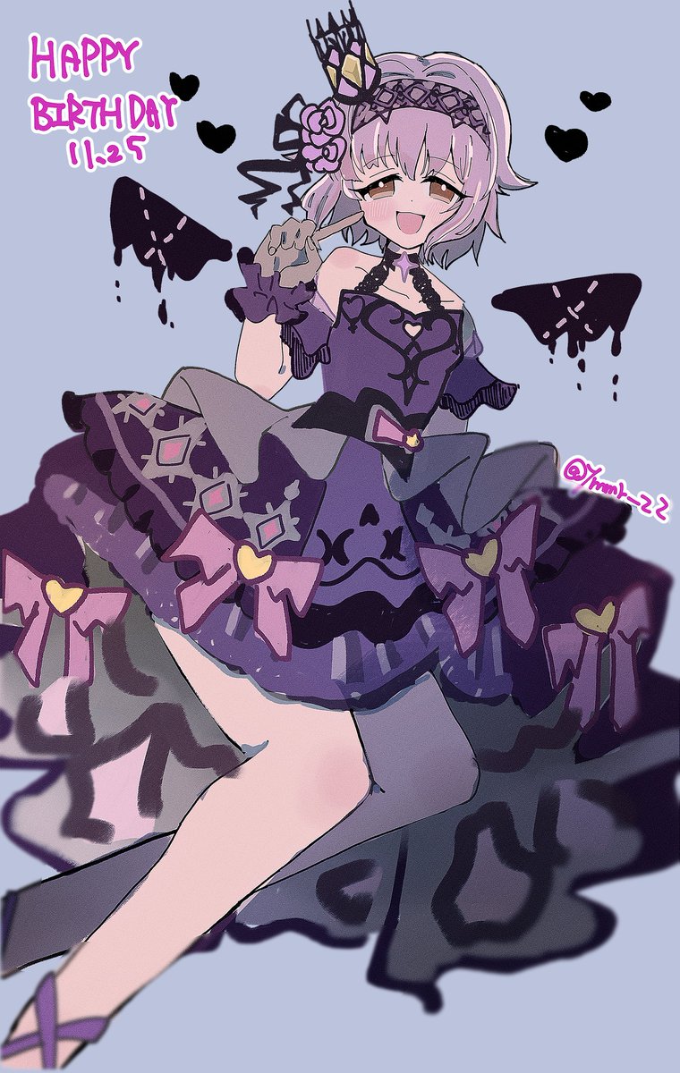 幸子！お誕生日おめでとう
カワイイもカッコイイも、誰より貴女が世界一💜
#輿水幸子誕生祭2024 #輿水幸子生誕祭2024