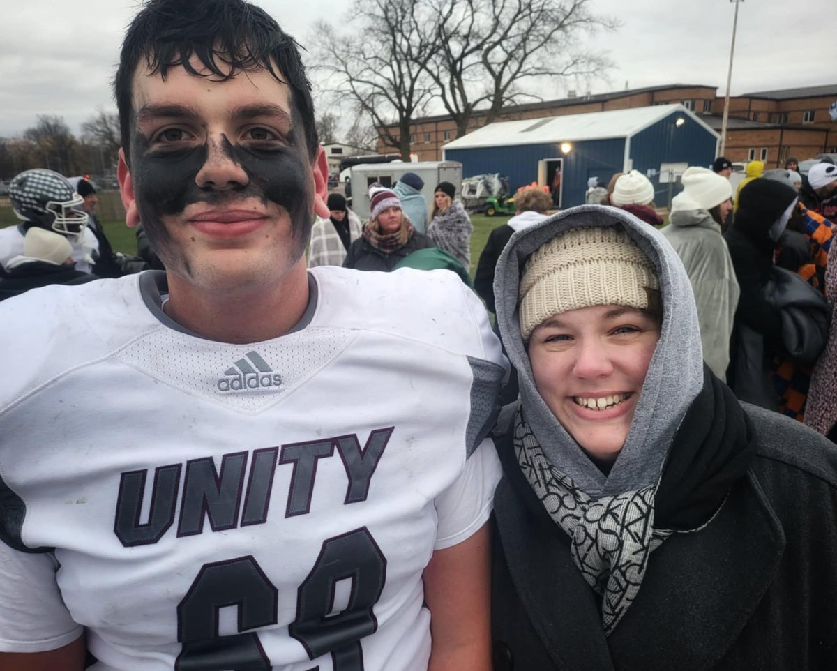 jadenldene's tweet photo. We may have lost in the semifinals last night, but what a journey it has been. I know many people have feelings about how the last play went, but that's football. It was a memorable play that will stay with us forever. Four years of high school football have flown by, filled with incredible experiences. We had one state championship game, two semifinal appearances, and a quarterfinals appearance, which says something. Although we may not have won the state championship, we've always been contenders.

Like most seniors, I will miss playing high school football with my teammates. There's nothing like it. I'll especially miss playing with Garrett Richardson and Kalen Shoot. We started off as three lone freshmen on varsity, loving every minute of playing time we could get, and now we've become team leaders. We've been lucky enough to be part of a great program. There's no doubt that Dane Eisenmenger, Tre Hoggard, Crewe Eckstein, Coleson Miller, and Coleton Langendorf, along with the rest of the junior class, will continue the great tradition of Unity football. I'll go from being a teammate to their biggest fan.

Lastly, I'd like to extend my heartfelt gratitude to Coach Hamilton, an extraordinary mentor who treated his players like family, and Coach Reetz, who helped me become a better lineman and patiently answered my countless questions about why we do things the way we do. Most importantly, I'm deeply indebted to my parents, without them none of this would have been possible. As I wonder whether my football journey has come to an end or if this is merely another chapter in my journey, I'm excited to shift my focus to wrestling season, and I'm counting on Hunter Eastin and Ryan Rink to help carry me to a team wrestling state championship.

@HenschCaden @crewe_eckstein @braydenhenry07
@Bradyja7 @bromz2007 @TJHenry1116 @oliver_rawl13
@Garrett35811640 @TreHoggie @Colesonm07 @ChasonDaly @ebailey_101 @Dan3isenmenger @keegangermano21 

@UnityFootball @UnityRockets @UnitySportsPage @PrepRedzoneIL @sixstarfootball @IVHSSports @IlliniPrairie @NUICFootball @ThrowItDeep @CILFootball @clikasNG @ngpreps @news_gazette @mdaniels_NG @TristanThomasTV @IHSFCA1 @OLMafia @TDJsports @EDGYTIM @Pantagraph @ForMooreSports @WCIA3sports @SJOSportsPage