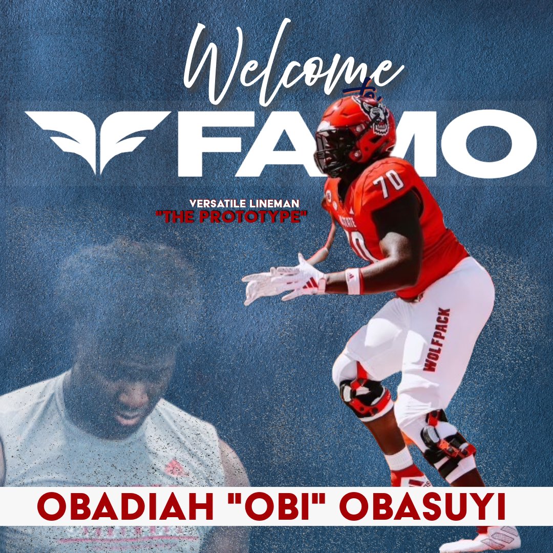 Welcome to the Family OBADIAH “OBI”  OBASUYI <a href="/ObadiahObasuyi/">σвα∂ιαн σвαѕυуι</a>  <a href="/dnell40/">Donnell Bruce</a> 

#FAMOSPORTS 

#sports #football #famo #athlete #nfl #obadiahobasuyi #familyfirst #nextlevel #elite #fyp