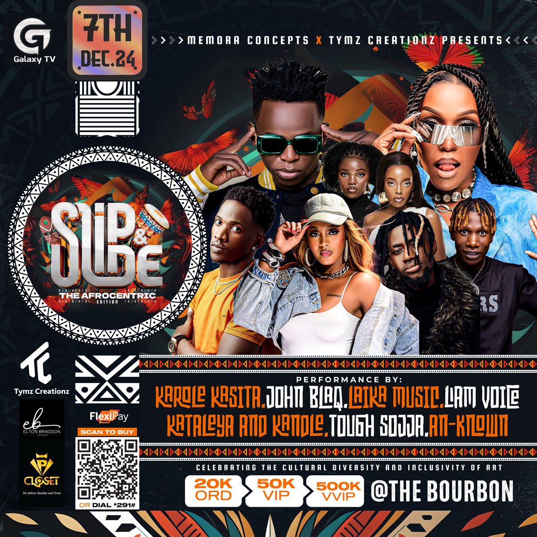 slipnslide26's tweet photo. The artist lineup is ready and beefed up🔥🔥

Don’t forget to grab a ticket on Flexipay by dialing *291# or tap link below 

https://t.co/FPvLzGbK7f

#slipnslide24 https://t.co/XuwOqIJOPX
