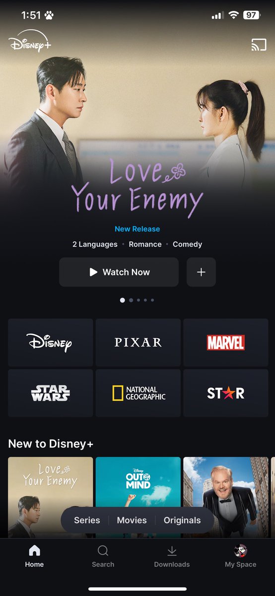 bbtheminion's tweet photo. disney + for a month 
#mwnprfs https://t.co/agbMKZwPPC