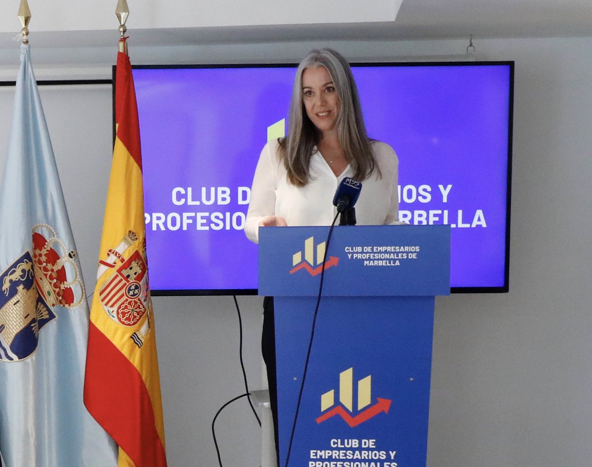 Conferencia de Selma Dalebrook sobre el mercado inmobiliario de lujo en #Marbella y la Costa del Sol