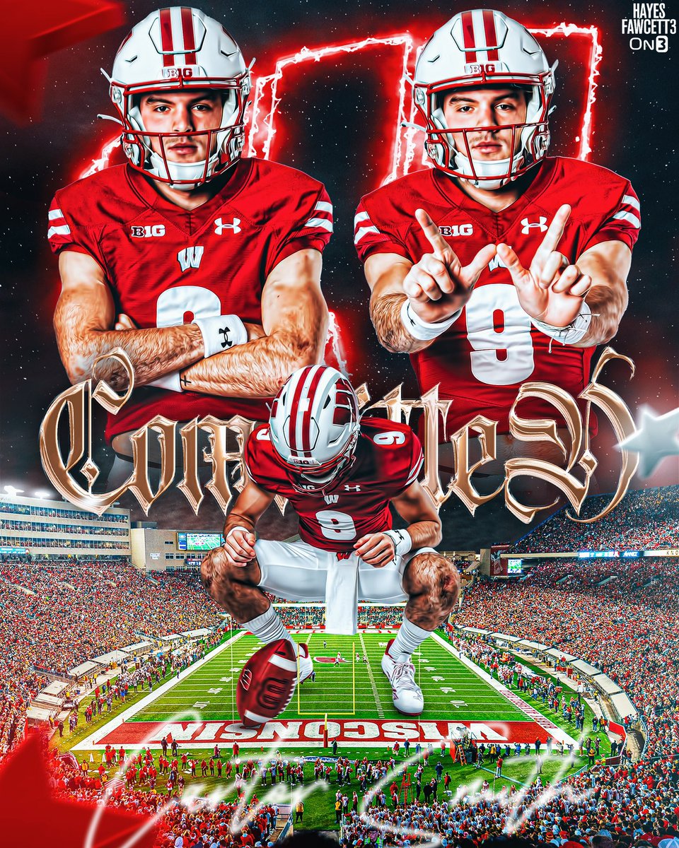 Hayes Fawcett (@hayesfawcett3) on Twitter photo BREAKING: Four-Star QB Carter Smith has Committed to Wisconsin, he tells me for <a href="/on3recruits/">Follow @Rivals</a>
The 6’3 185 QB from Fort Myers, FL was previously Committed to Michigan
“On Wisconsin!🦡”
on3.com/db/carter-smit… BREAKING: Four-Star QB Carter Smith has Committed to Wisconsin, he tells me for <a href="/on3recruits/">Follow @Rivals</a>
The 6’3 185 QB from Fort Myers, FL was previously Committed to Michigan
“On Wisconsin!🦡”
on3.com/db/carter-smit…