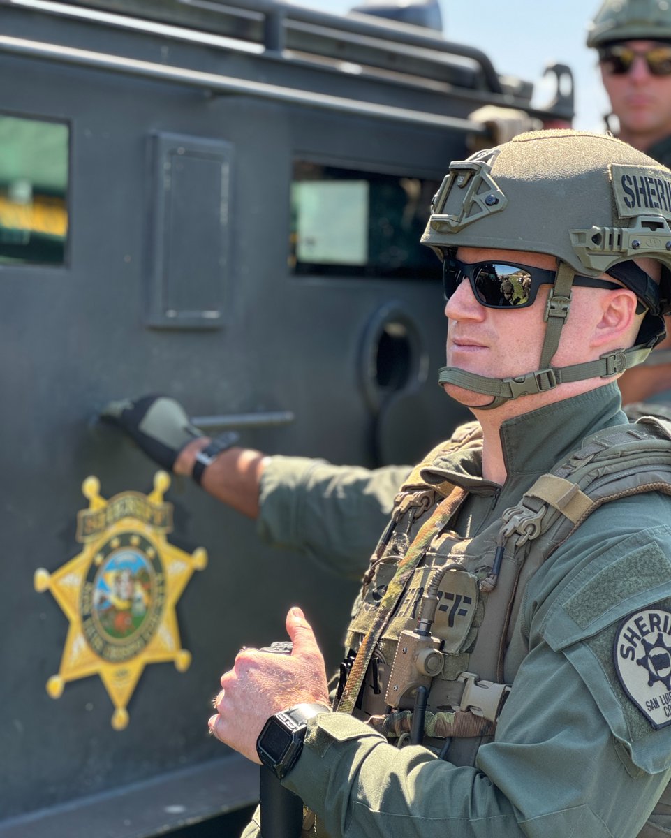 SLOSheriff's tweet image. On call, always ready. That’s the Special Enforcement Detail difference. #SWATSundays #SED #SLOSheriff