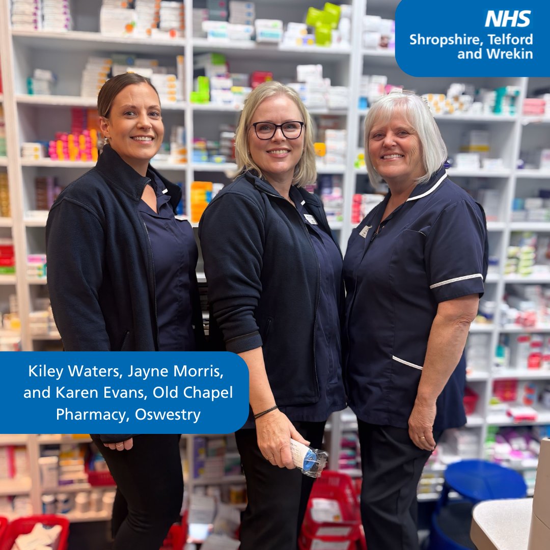 Your local pharmacy team can now offer treatment and provide prescriptions for even more conditions, including:

•shingles (for over 18 years old)
•sinusitis (for over 12 years olds)
•urinary tract infections (for women aged 16-64 years)

#PharmacyFirst #NHSSTW