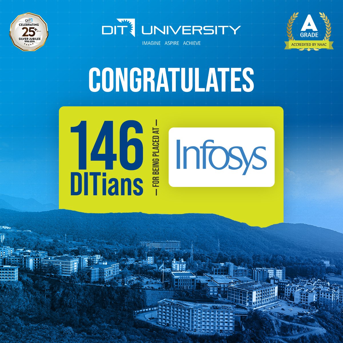 DIT University on X: &ldquo;Congratulations to 146 DITians! We are proud 