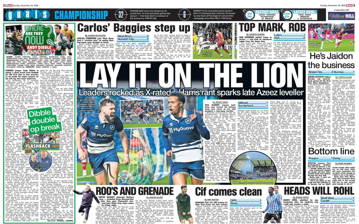 SPTPhotos's tweet photo. Chuffed to have 2 of my images used in today's Sunday Sun of the @EFL championship game between my beloved @MillwallFC and @SunderlandAFC shooting for @ProSportsImages
#efl #millwall #azeez #prosportsphotography https://t.co/3rRpi9XAFG