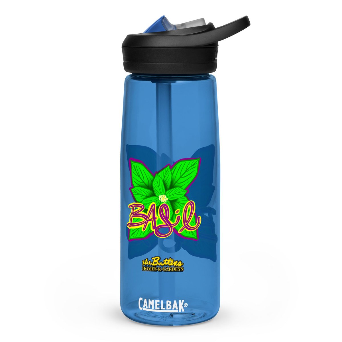 The Butters Homes &amp; Gardens X Camelbak – “Basil” - Eddy+ Water Bottle w Straw {25oz} BPA-FREE (Multiple Colors) [SPECIAL EDITION] [FREE SHIPPING] 

Get a personalized and sports water bottle made from 50% recycled plastic to stay hydrated in style. Resistant to stains,