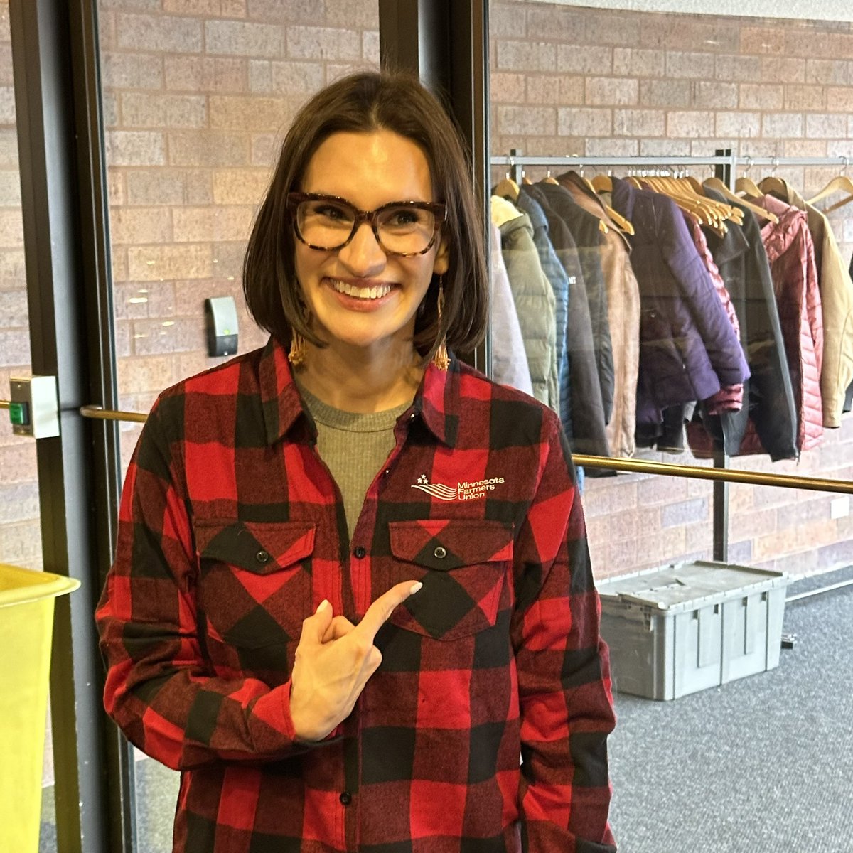 Minnesota Farmers Union (@mnfarmersunion) on Twitter photo As a city kid, <a href="/LtGovFlanagan/">Lt. Governor Peggy Flanagan</a> “didn’t know a seed bag from a feed bag.” So she thanked MFU members for sharing their farms and rural wisdom with her over the years.
Flanagan (a big fan of our merch) continues to fight everyday for Minnesota’s farmers. As a city kid, <a href="/LtGovFlanagan/">Lt. Governor Peggy Flanagan</a> “didn’t know a seed bag from a feed bag.” So she thanked MFU members for sharing their farms and rural wisdom with her over the years.
Flanagan (a big fan of our merch) continues to fight everyday for Minnesota’s farmers.