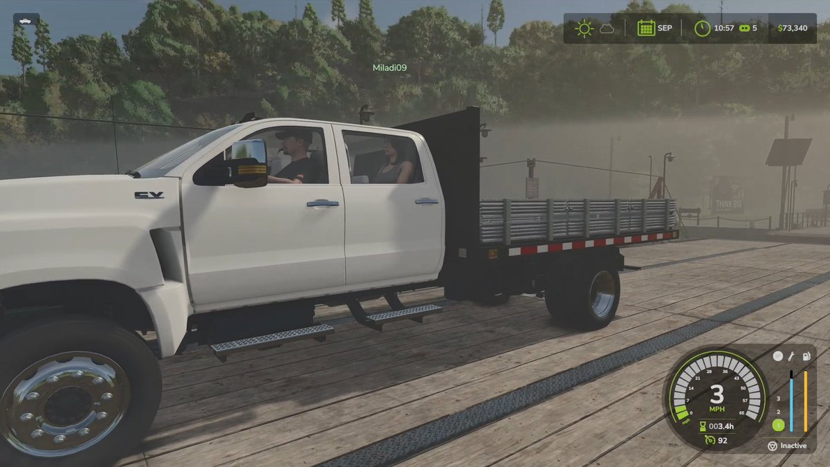 CmdrRuff's tweet image. #Farmingsimulator25 #GiantsSoftware #XboxSeriesX  
 Last of clearing the yard with the wife, Video up soon!