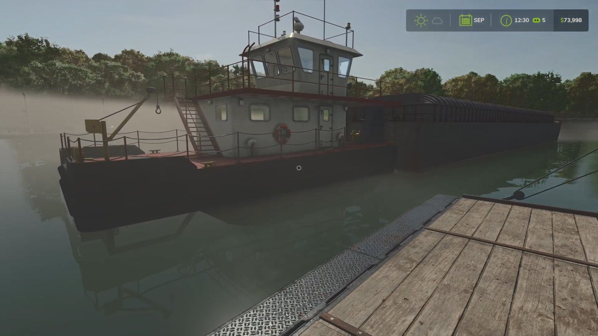 CmdrRuff's tweet image. #Farmingsimulator25 #GiantsSoftware #XboxSeriesX  
 Last of clearing the yard with the wife, Video up soon!