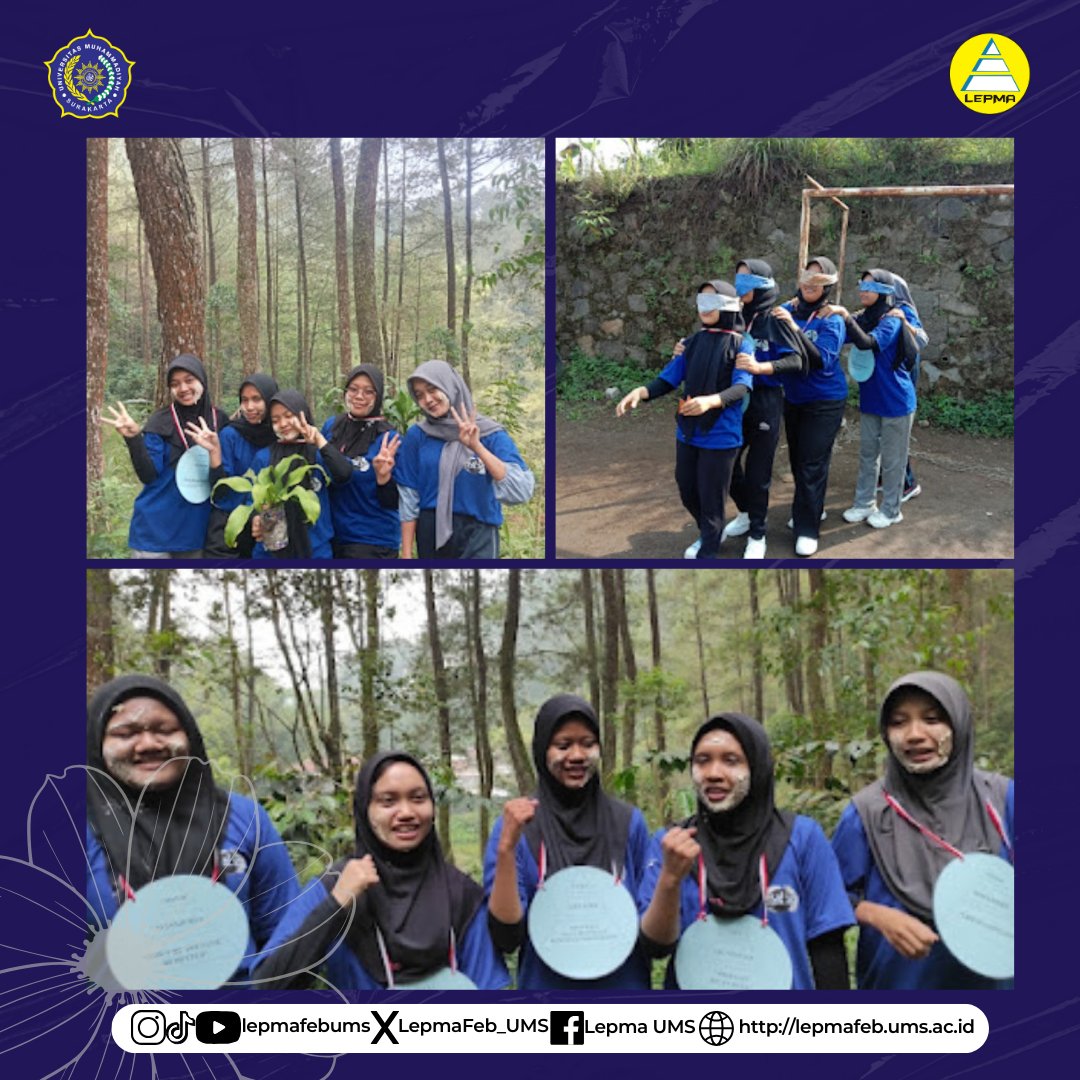 LepmaFEB_UMS's tweet photo. 🌟LATIHAN KELEPMAAN 2 LEPMA FEB UMS🌟
Pada tanggal 15-17 November 2024, telah terlaksana Latihan Kelepmaan 2 LEPMA FEB UMS dengan penuh semangat dengan tema "Bersama Mewujudkan Jiwa yang Solidaritas dan Loyalitas dengan Rasa Kekeluargaan untuk Mewujudkan Generasi yang Bersinergi. https://t.co/3AFz7LQrDN