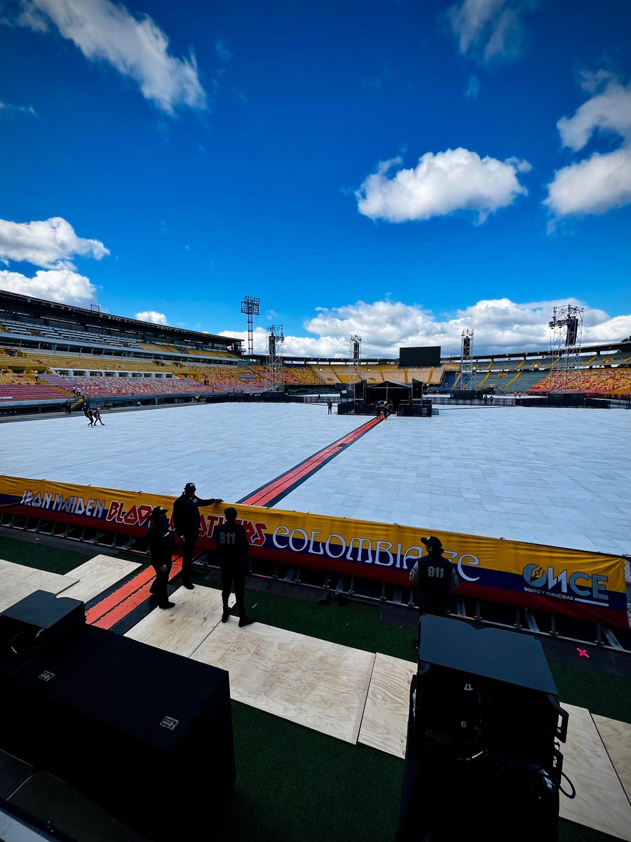 IronMaiden's tweet image. Colombia! Are you ready for #TheFuturePastWorldTour ?!

#IronMaiden #Colombia #KillerKontent