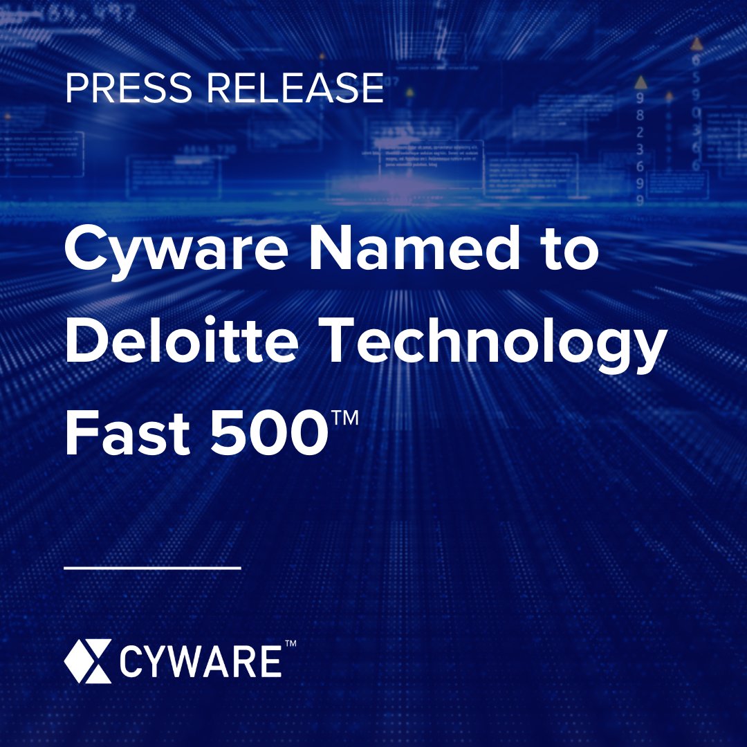CywareCo's tweet image. Proud to be named to the @DeloitteTMT #Fast500 again! 🎉 This reflects our dedication to solutions that enable security teams to operate with greater speed, precision, &amp;amp; collaboration. Thanks to our team, customers, &amp;amp; partners! 🙌

bit.ly/3OiYA27

#CyberFusion #CTI