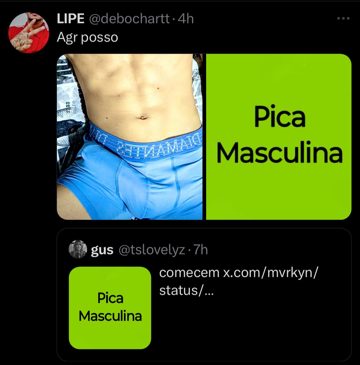 xuenki's tweet image. “sem cueca só meu NAMORADO” ☠️☠️☠️☠️☠️☠️☠️☠️