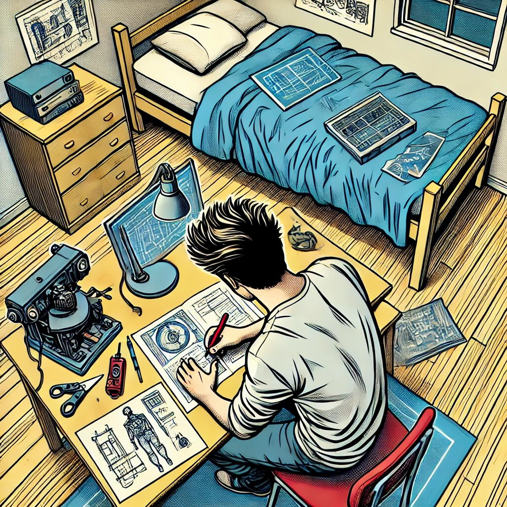Slant3D's tweet photo. The Reason we are building teleport and large print farms is so a kid in a dorm room can invent something and get it into the world without having to build all the infrastructure themselves.

#3dprinting #invention #manufacturing https://t.co/mAJY5IAYb0