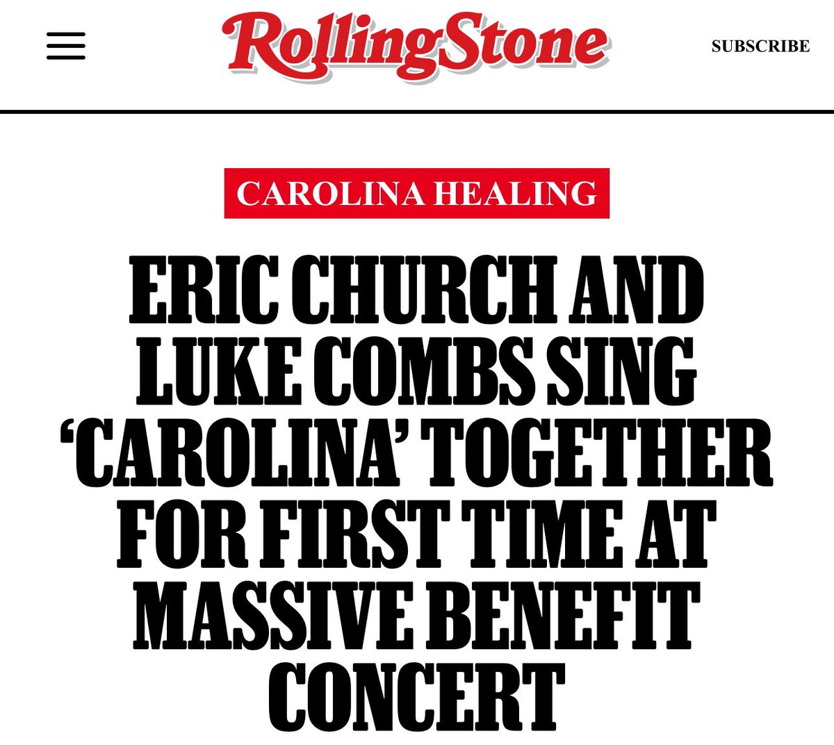 Helene storm victims of North Carolina want to know where the 24 million dollars that was raised in this benefit concert is at. They are wondering why people are sleeping in tents almost a month after this concert. Do you care to comment  <a href="/lukecombs/">Luke Combs 🎤</a> or <a href="/ericchurch/">Eric Church</a>?