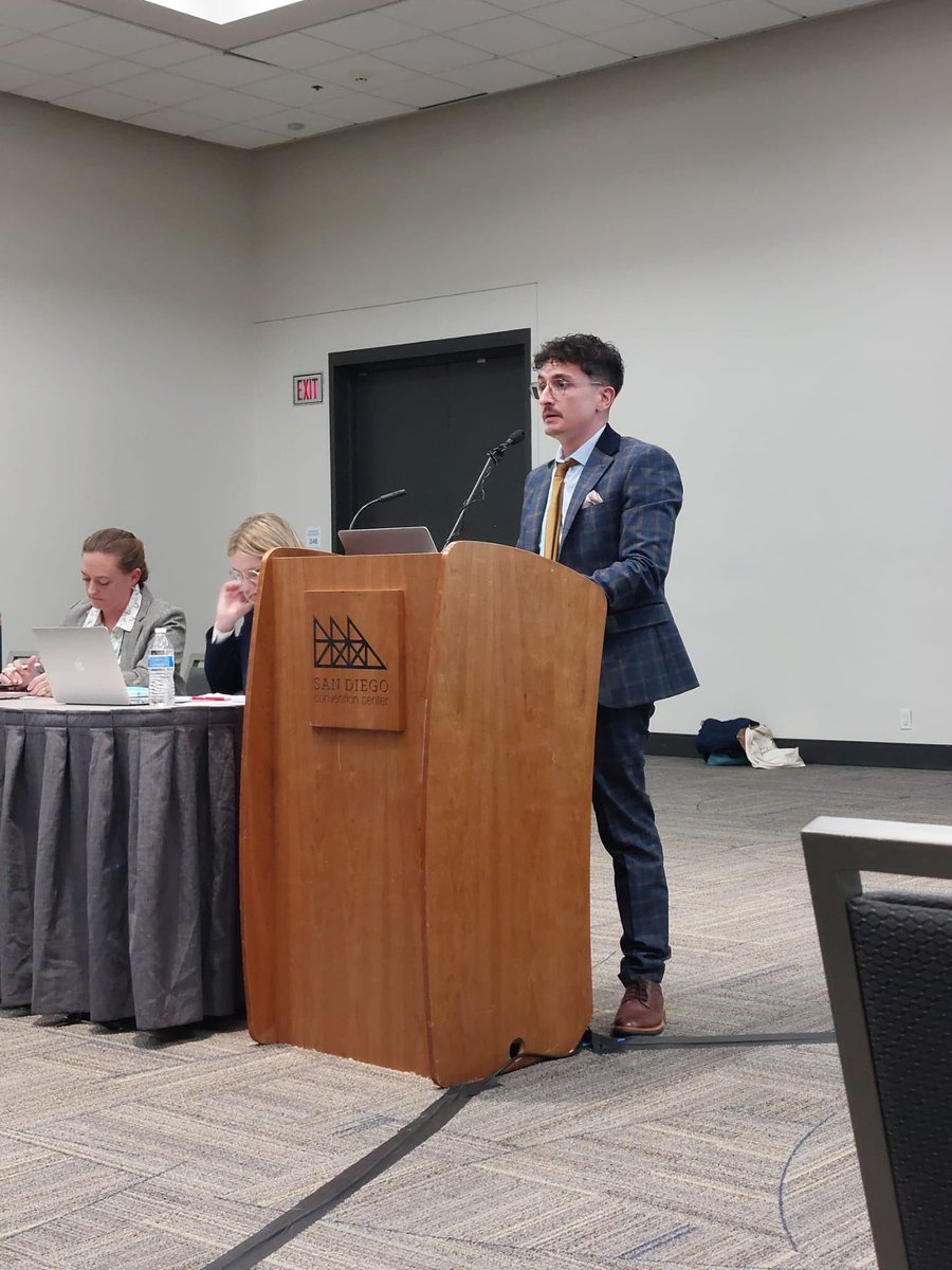 First #SBLAAR2024 presentation ☑️