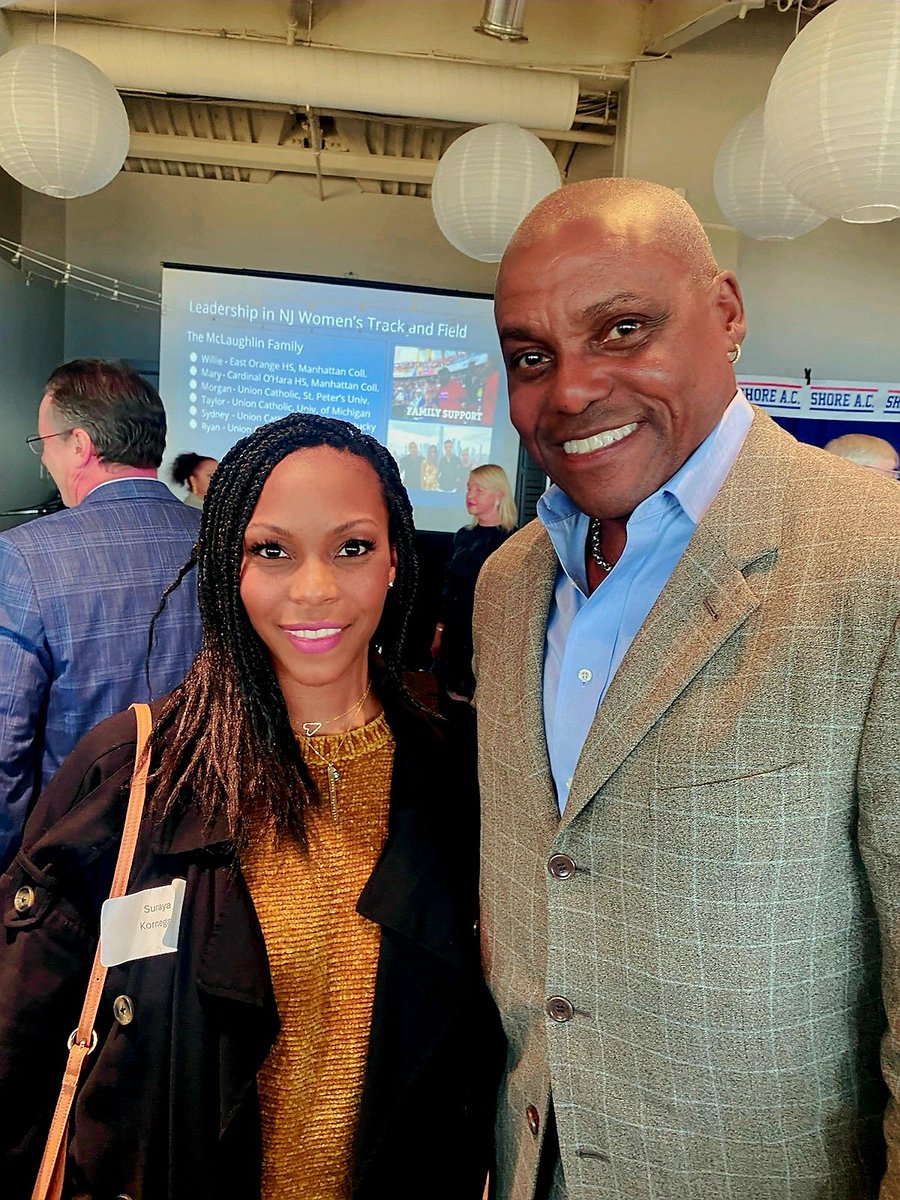 Meeting Carl Lewis today was an absolute dream come true! Nine Olympic gold medals in track and field!!!!